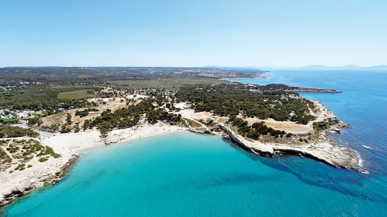 Côte bleue Camping Marseille